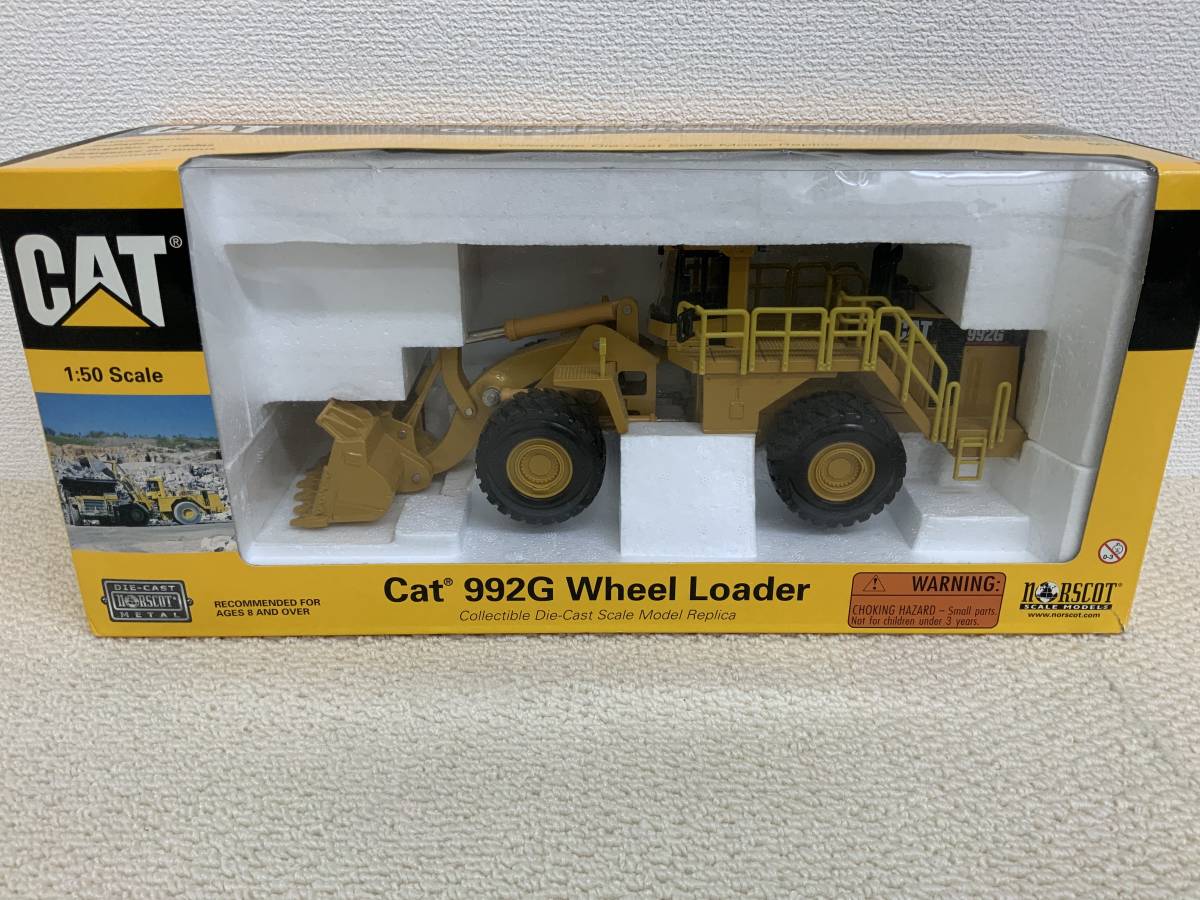 セール 名古屋 ノースコット CAT 1/50 CAT 992G WHEEL LOADER