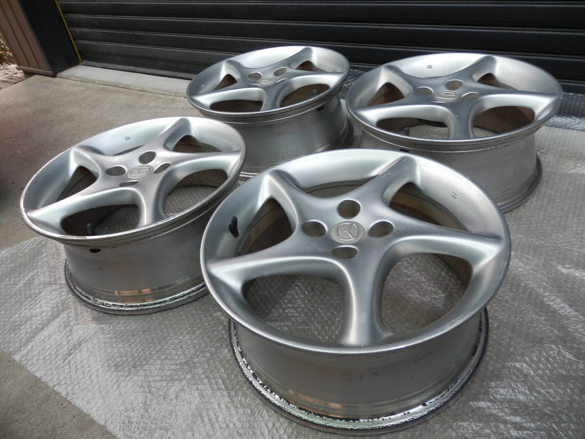NB8C NBロードスター後期純正16インチアルミ 205/45R16 NB6C 