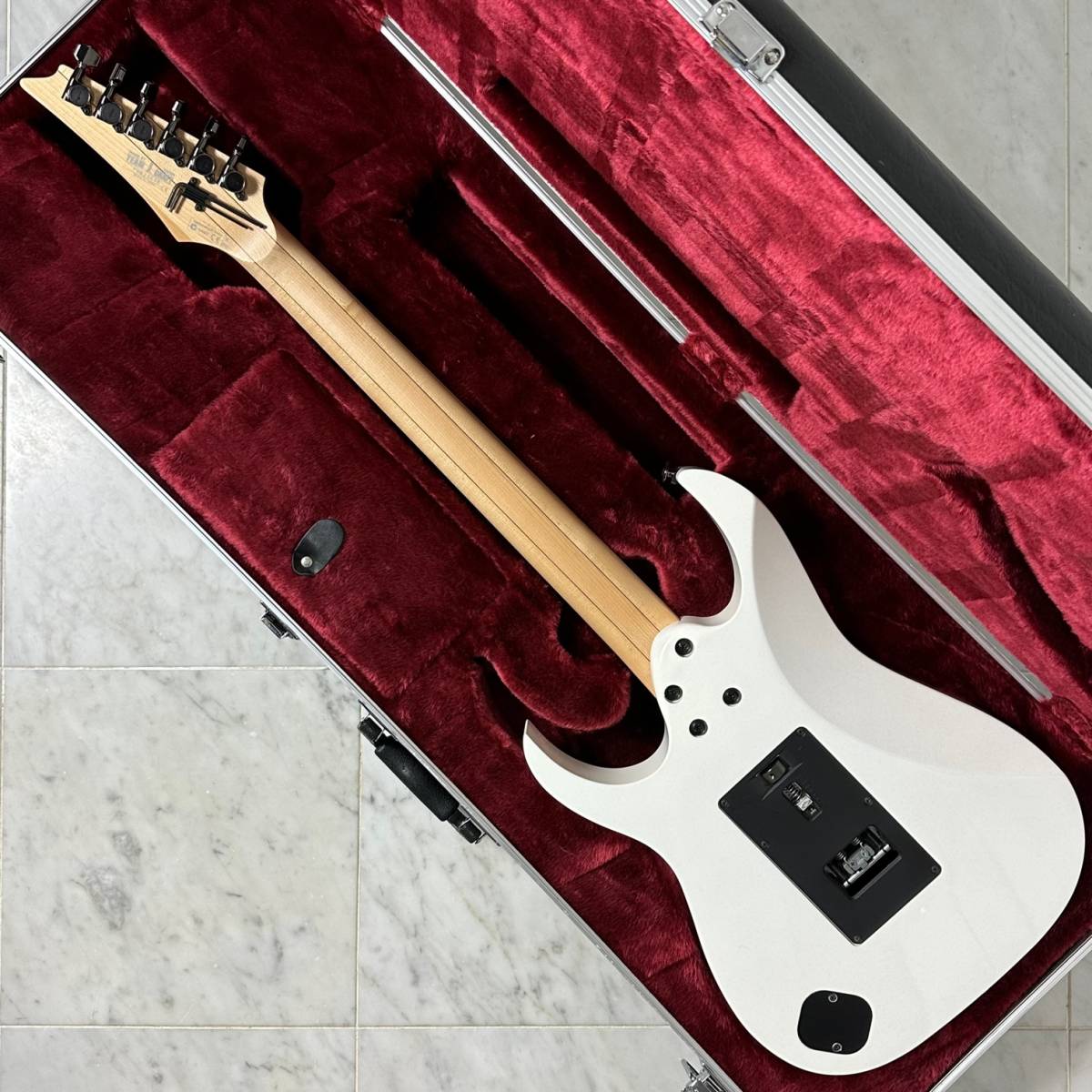 美品 Ibanez Prestige RG2550Z GW エレキギター 日本製 フジゲン GOTOH 
