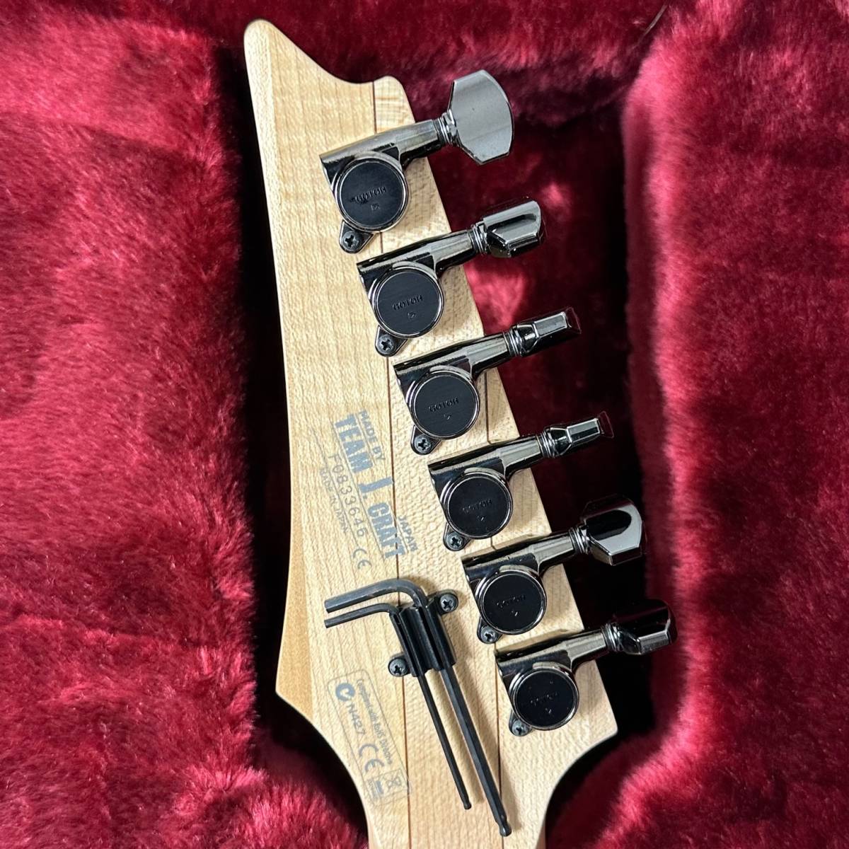 美品 Ibanez Prestige RG2550Z GW エレキギター 日本製 フジゲン GOTOH 