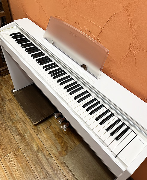22年製】CASIO カシオ 電子ピアノ Privia PX-770 白 Privia PX-770」の