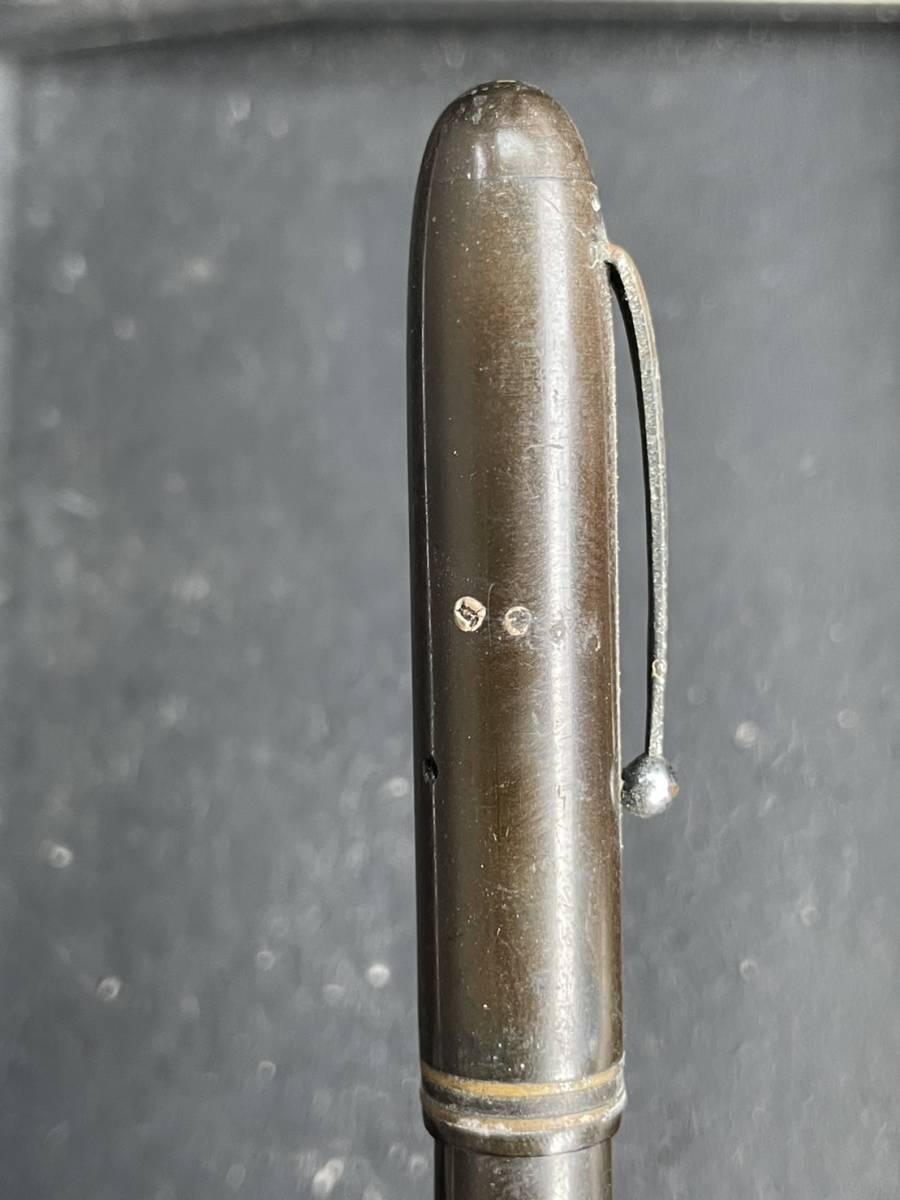 1円 石 WARRANTED SUO 14KT GOLD PEN ワランテッド 万年筆 筆記未確認