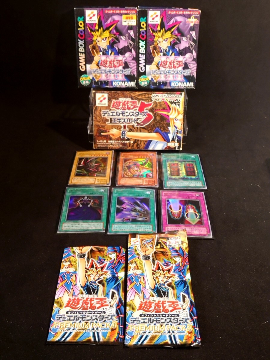 未使用/未開封　遊技王　デュエルモンスターズ　OCGカード　プレミアムパック4　ゲームソフト　ミックス　KONAMI/コナミ