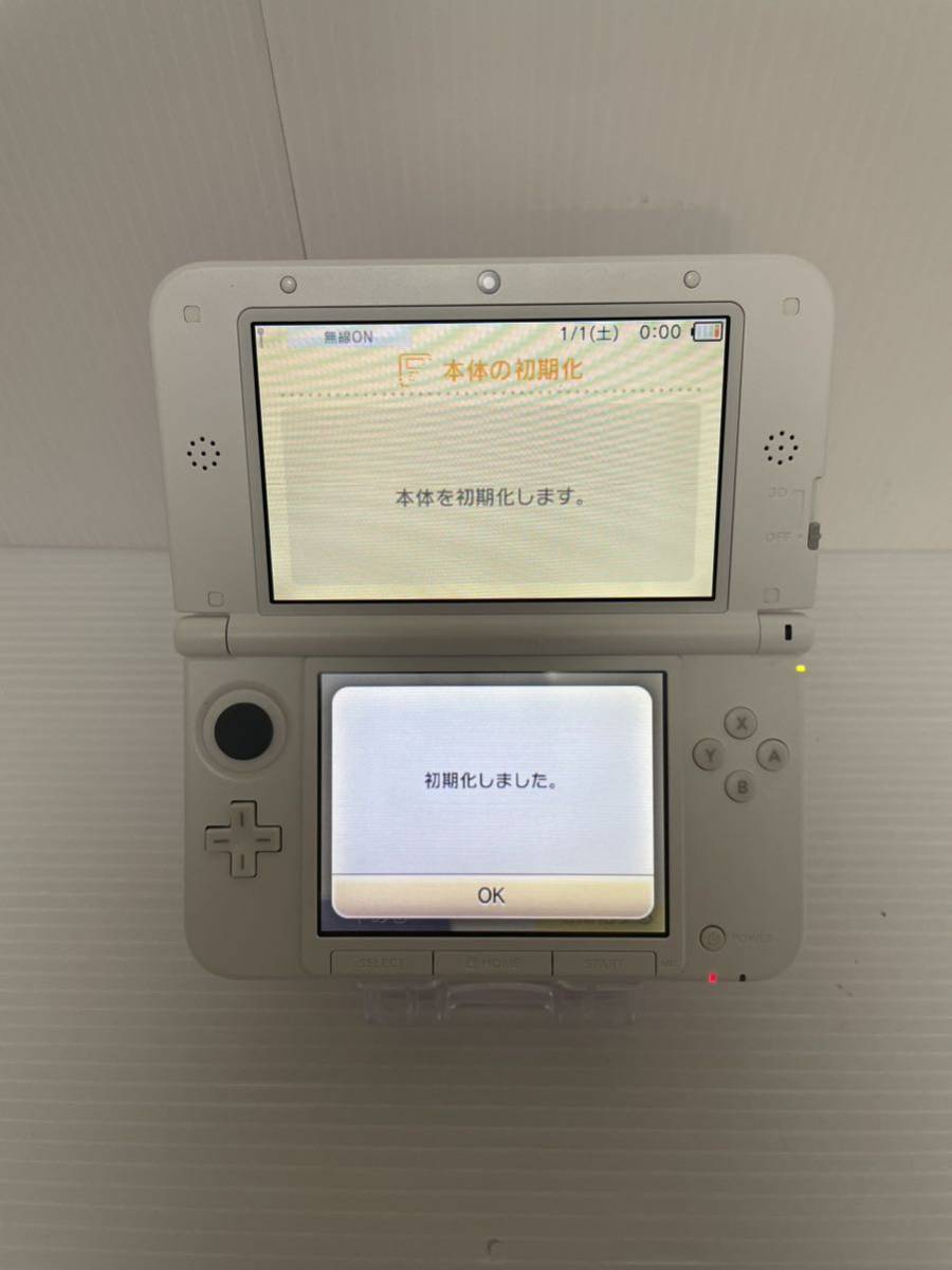3DS LL 厚から 本体 ピンク 動作確認済み 初期化済み