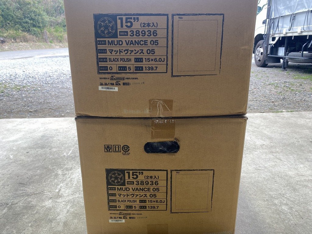 新品 未使用 4本 ☆ ウェッズ WEDS マッドヴァンス05 15インチ 6J ±0