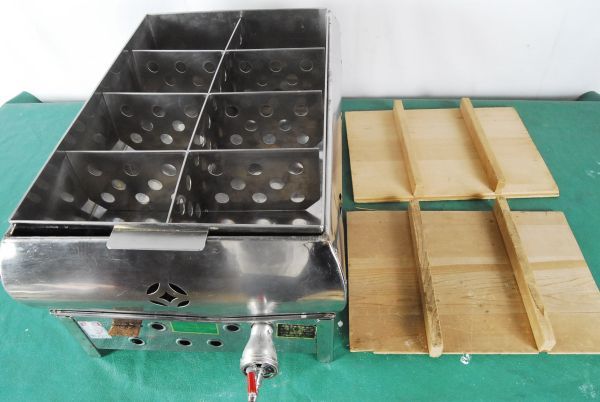 0705 涌井工業 業務用 卓上 おでん鍋 尺8 540m/m LPG プロパンガス 愛知