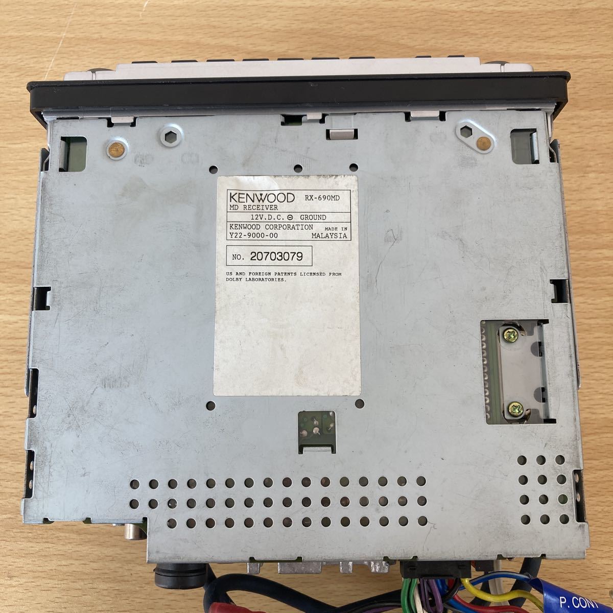 KENWOOD ケンウッド RX-690MD MD RECEIVER カーオーディオRD-380