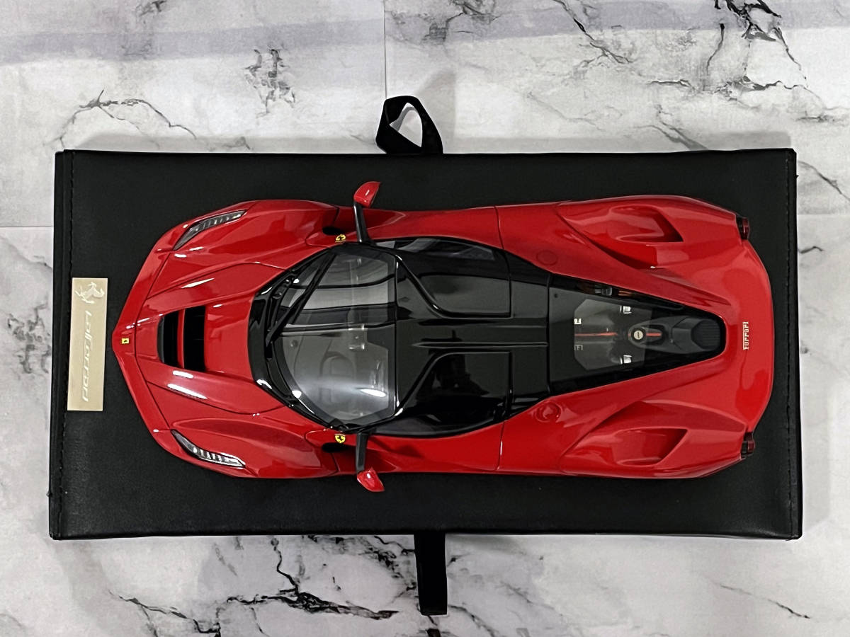 レア】【KYOSHO×Hobby Japan MARK】1/18 Ferrari LaFerrari (Red) 京商