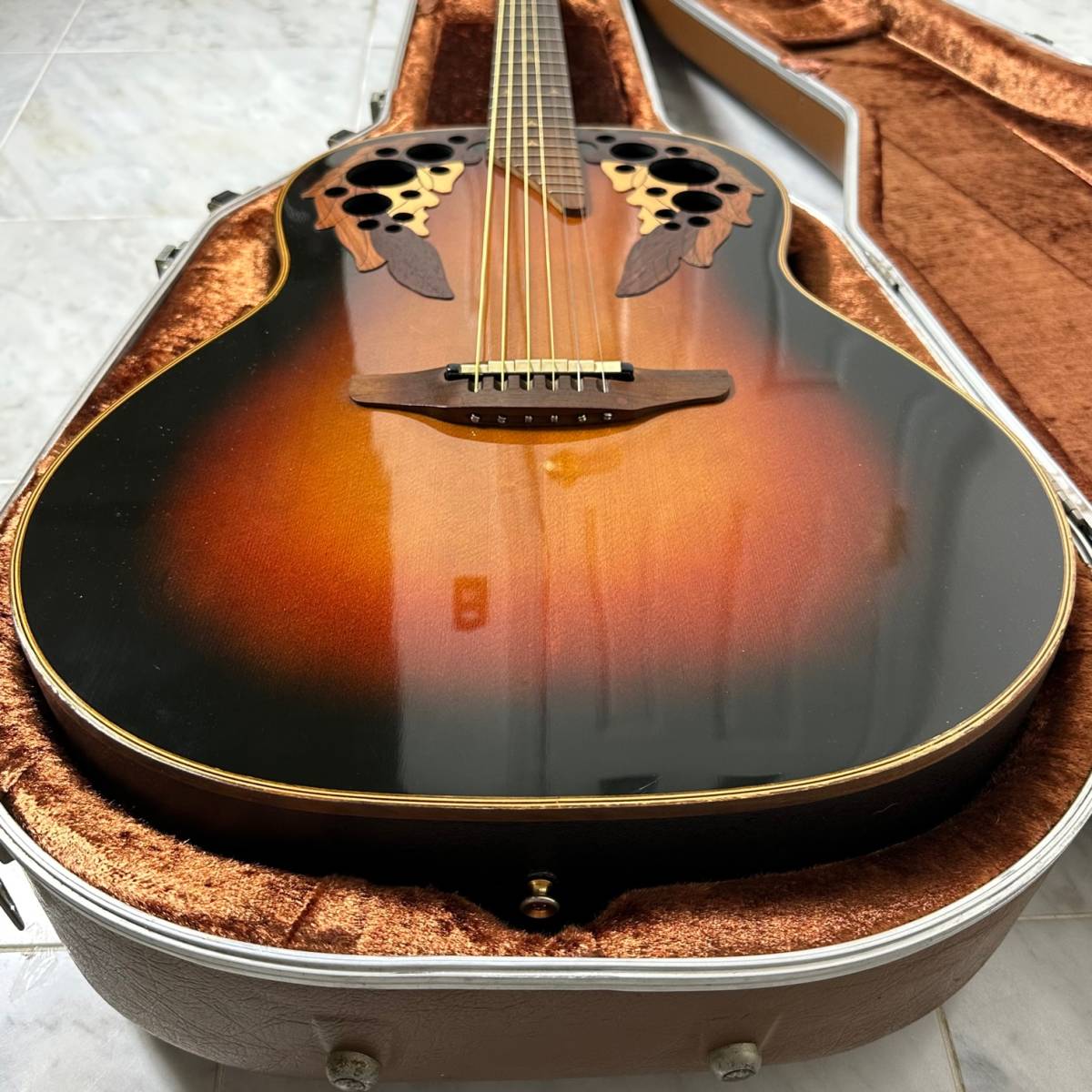 希少 Ovation オベーション 1537 ELITE エリート 1983年 USA製 ハード 