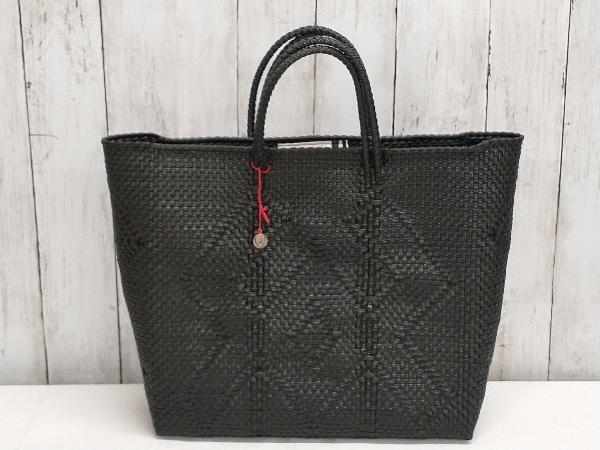 【HOT，新作登場】 OJO DE MEX/メルカドバック/オホデメックス/トートバッグ/かごバッグ/ブラック(その他)｜売買されたオークション情報、yahooの商品情報をアーカイブ公開 - オークファン その他