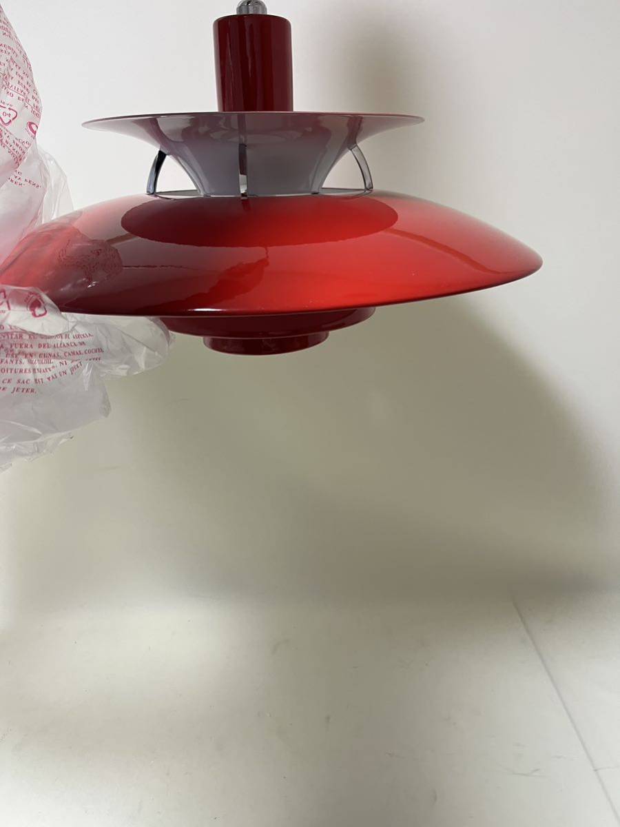 ルイスポールセンPH5 ペンダントライト レッド リプロダクト品