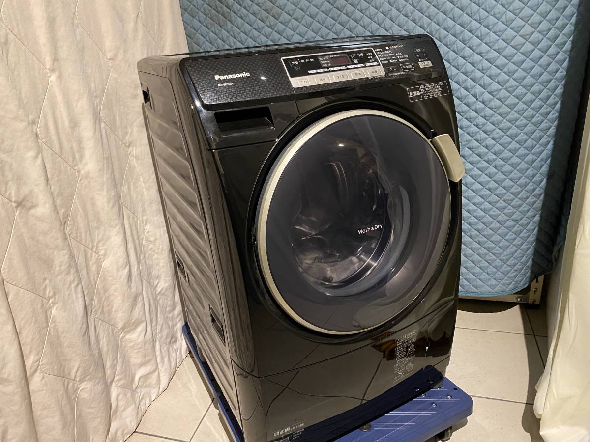 パナソニック ドラム式洗濯乾燥機 NA-VD200L-CK コモンブラック