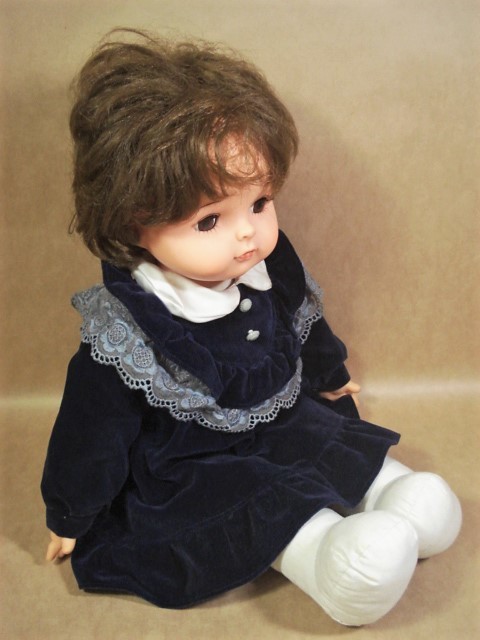 昭和レトロ☆オオイケ 抱き人形 スリープアイ☆46cm☆当時物 
