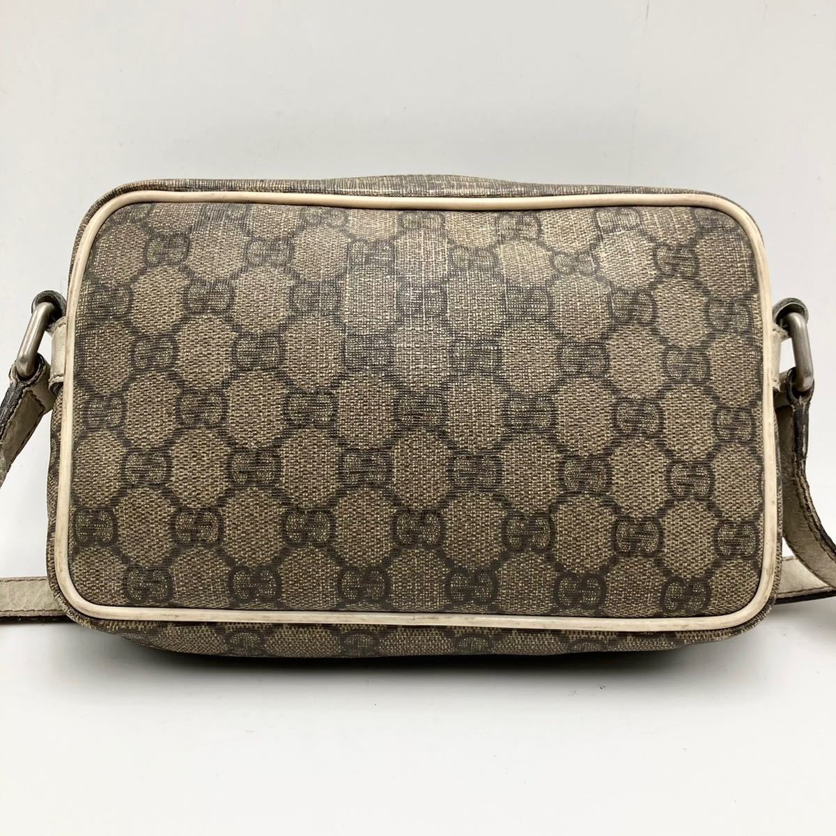 ショルダーバッグ オールドグッチ 斜めがけ グッチ GUCCI GG柄 レア 