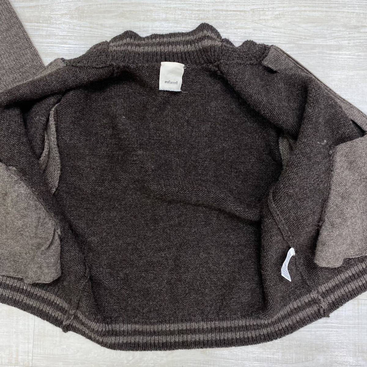 22aw 2022 refomed リフォメッド STADIUM KAUCHIN KNIT スタジアム 