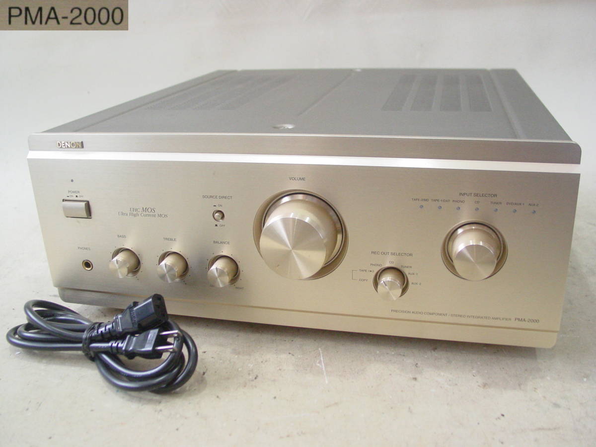 ★DENON デノン PMA-2000 プリメインアンプ ジャンク　