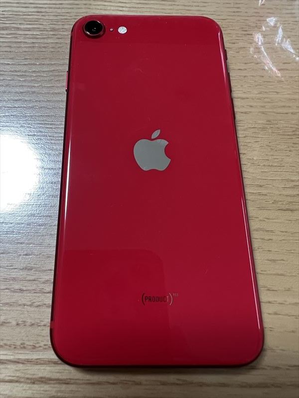 ★iPhone SE 第2世代 64GB RED ソフトバンクsimロック★美品（バッテリー85％）★付属品あり