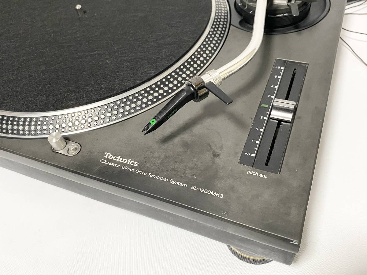 ターンテーブル Technics SL-1200MK3 ORTOFON Concorde MkII MIX TWIN