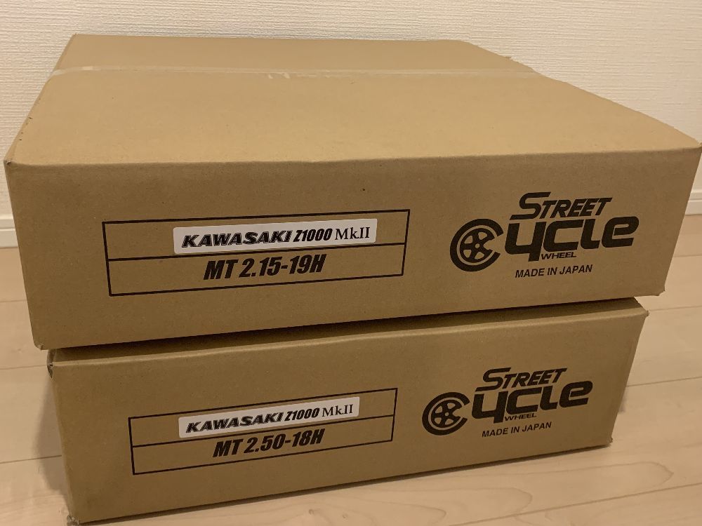 あっぱれ様✨専用✨　ハヤシレーシング２本　① KZ1000 MK2 ハヤシレーシング製 キャスト ホイール 検）Z750FX Z1R