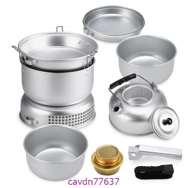 良品超軽量の調理器具セット☆キャンプ 調理器具 10個 セット 調理