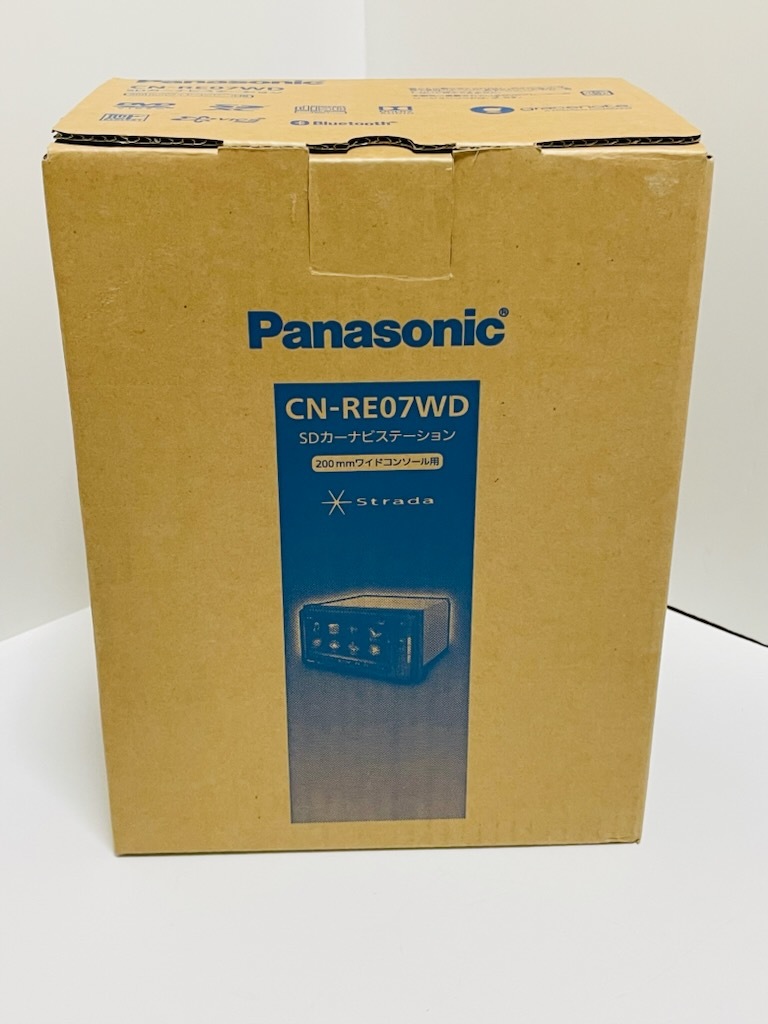 □□ 【ほぼ未使用】 Panasonic/パナソニック ストラーダ CN-RE07WD 1
