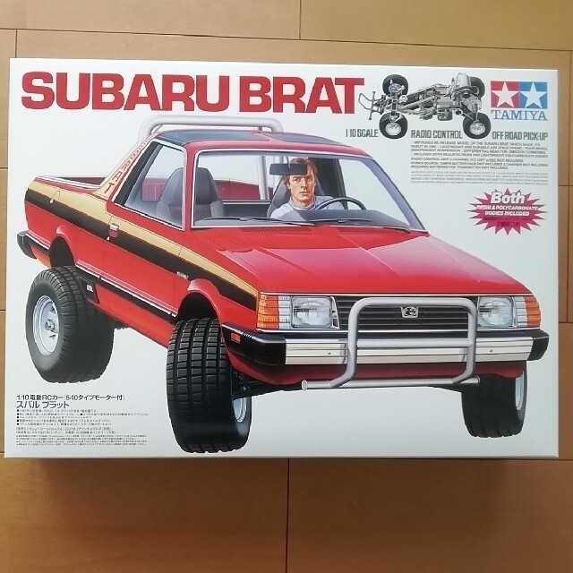 TAMIYA スバル ブラット 1⁄10 80年代タミヤ製！スバルブラット☆電動RC