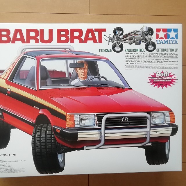 タミヤ 1/10 スバル ブラット TAMIYA SUBARU BRAT 電動 RC カー