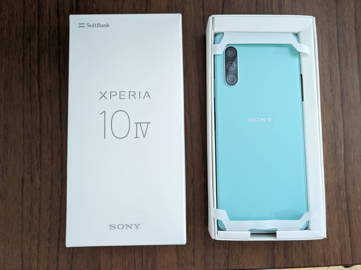 新品・未使用！】ソフトバンク版 SONY Xperia 10 ⅳ ミント 128GB esim 