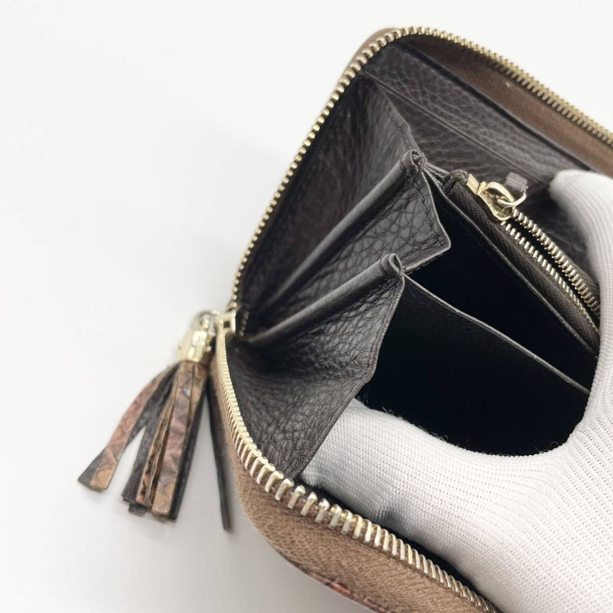 1円「極美品 入手困難 激レアデザイン」GUCCI グッチ ソーホー 