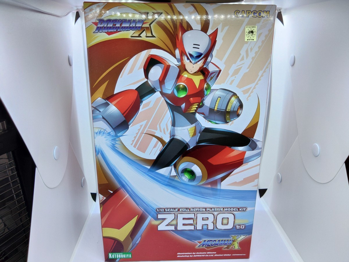 コトブキヤ ロックマンX ゼロ☆新品未組立☆MEGAMAN X ZERO KOTOBUKYA
