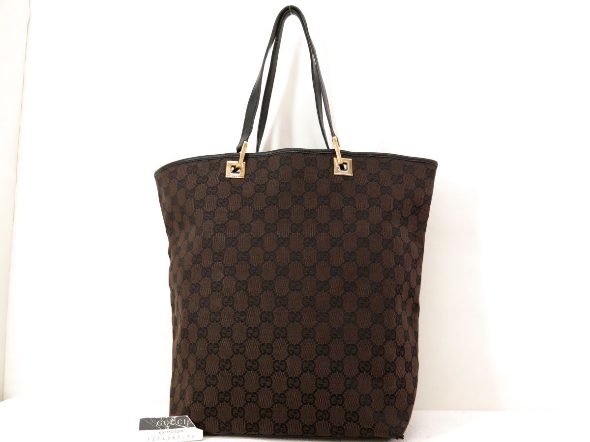 ◇GUCCI グッチ◇GGキャンバス◇キャンバス カーフ レザー 本革 