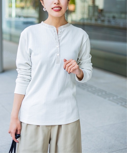 春夏★美品★定価1.3万★2020★VERMEIL par iena/ヴェルメイユ パー イエナ★長袖★カットソー/ブラウス/シャツ★白/ホワイト★綿100%★