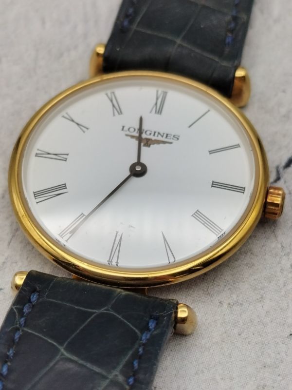 1円～ 不動品 ロンジン LONGINES グランドクラシック クオーツ デイト