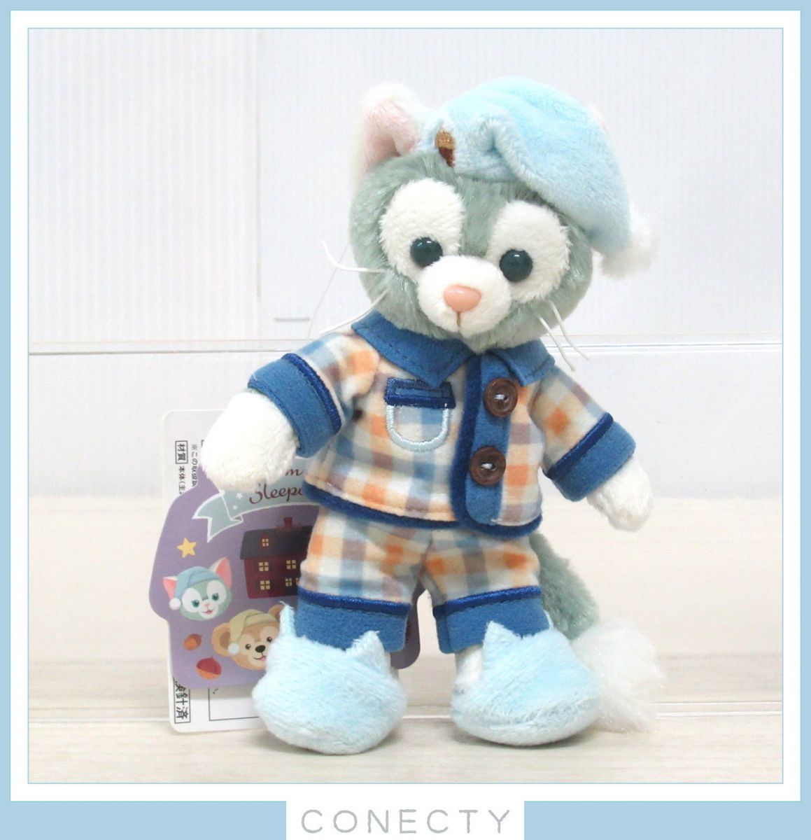 ぬいぐるみバッジ オータムスリープオーバー ダッフィーのオータム