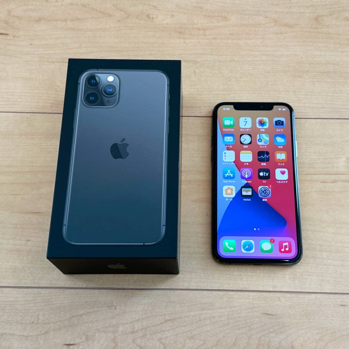 iPhone11 Pro スペースグレイ 256GB SIMフリー 新品未使用品 家電、AV