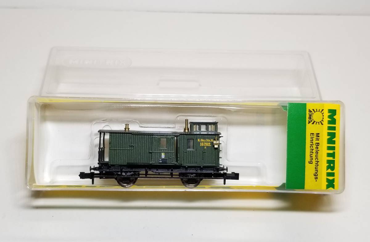 MINITRIX K.Bay.Sts.B 王立バイエルン邦有鉄道 貨車 51 3200 00 DB/DR
