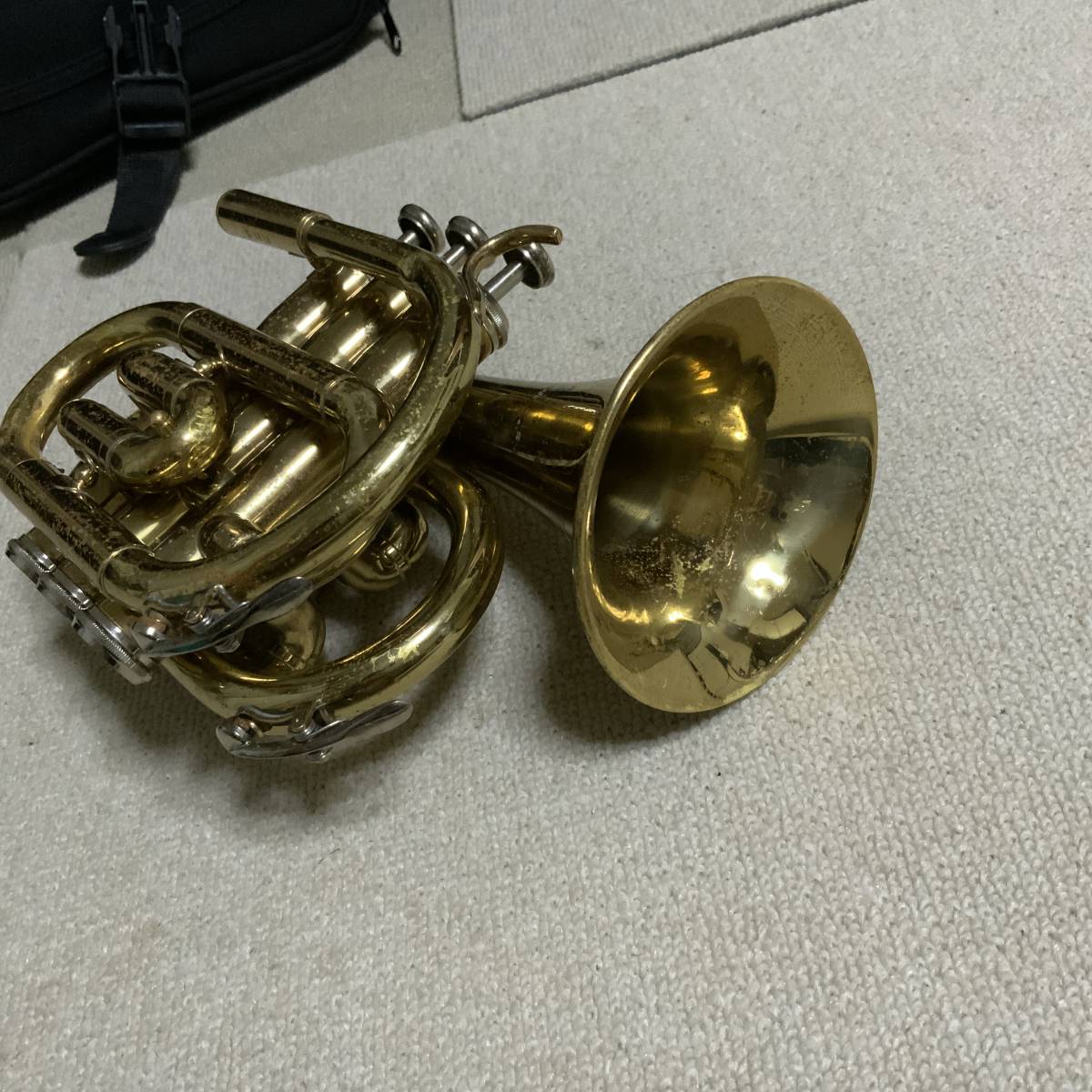 J.マイケル⁄ポケットトランペット⁄TR-350PL⁄Bランク⁄82