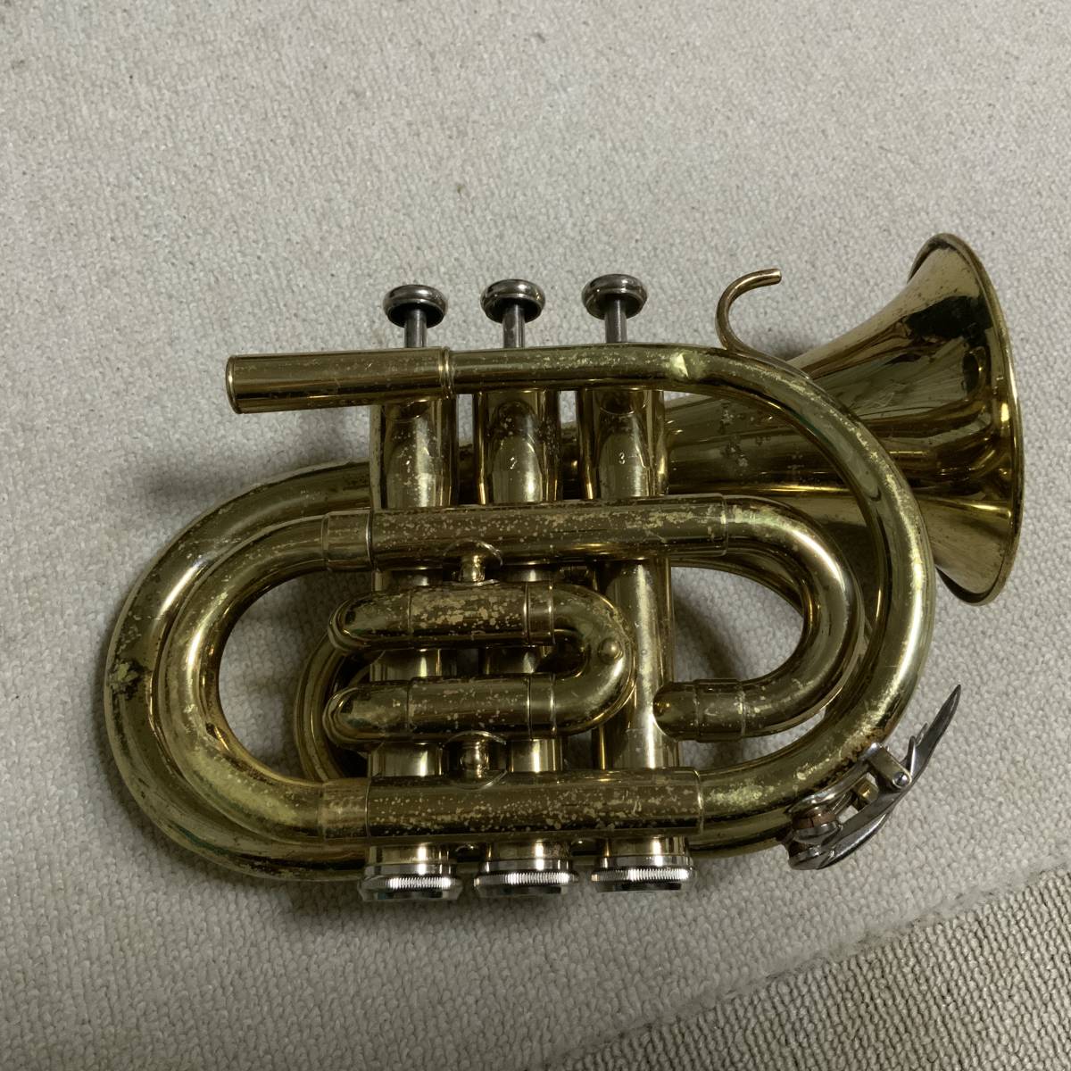 J.マイケル⁄ポケットトランペット⁄TR-350PL⁄Bランク⁄82