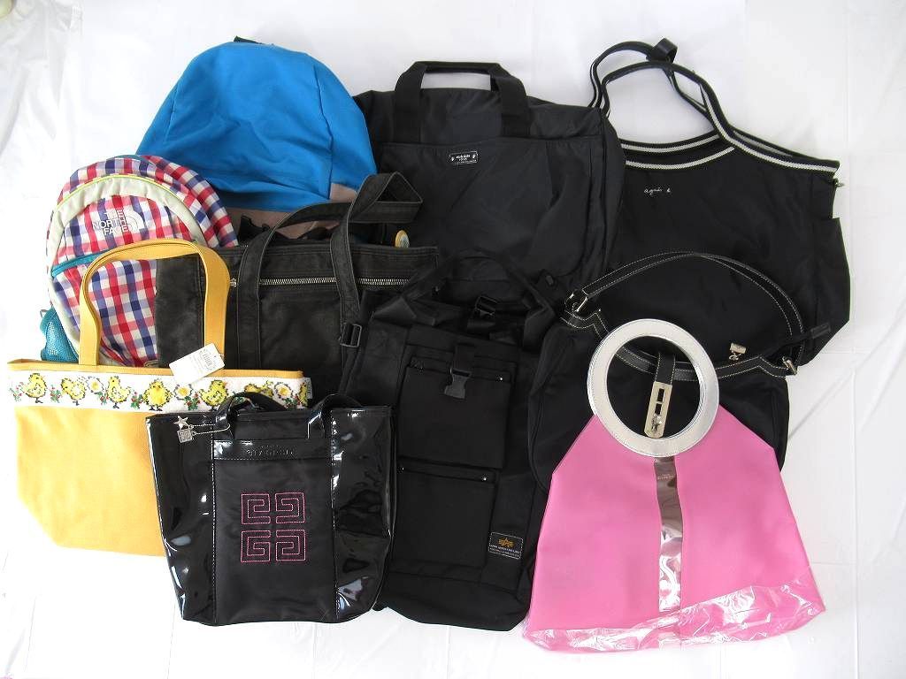 1円 難あり品有 ザ ノース フェイス アニエスベー フェイラー labagagerie givenchy 等 バッグ 大量セット BV773
