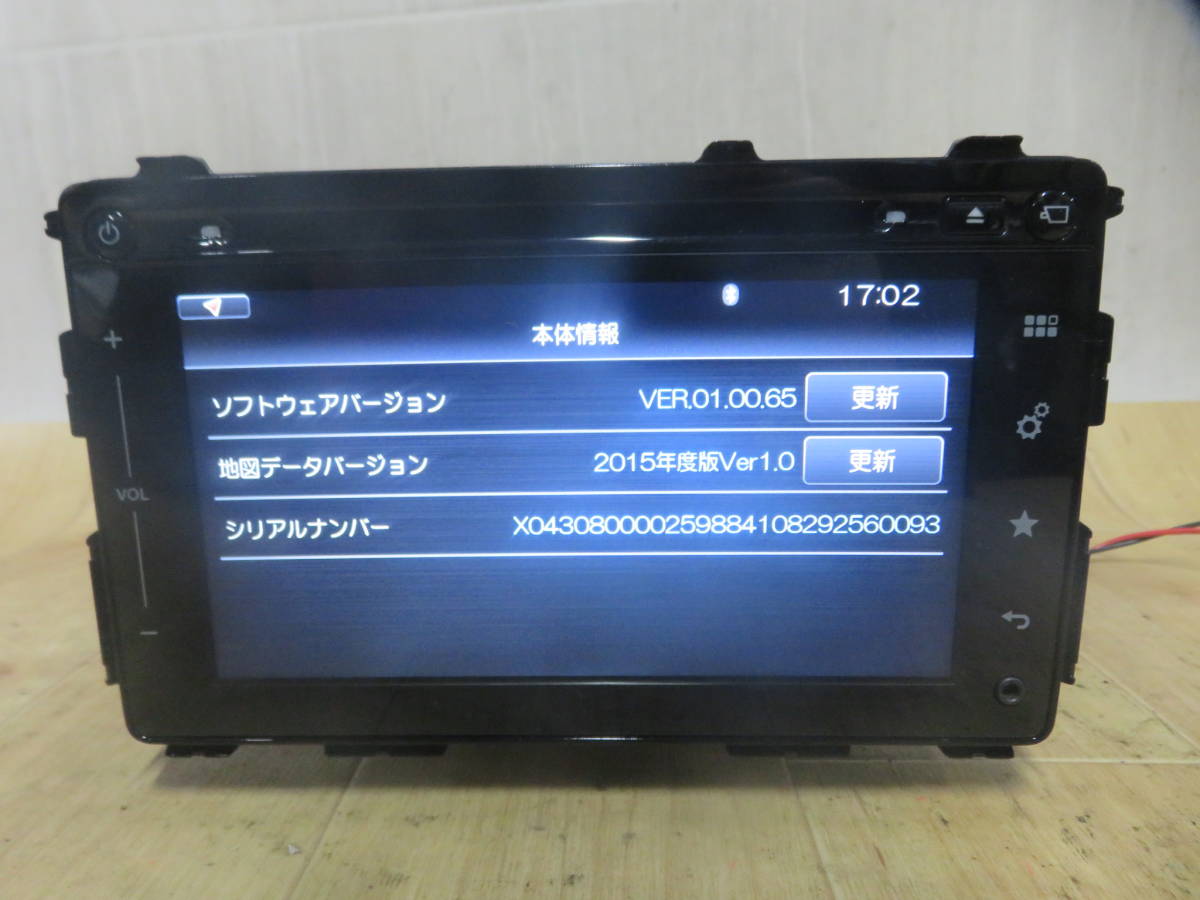 カーナビ メモリーナビ スズキ純正 39920-65R00-0CE HARMAN (S120