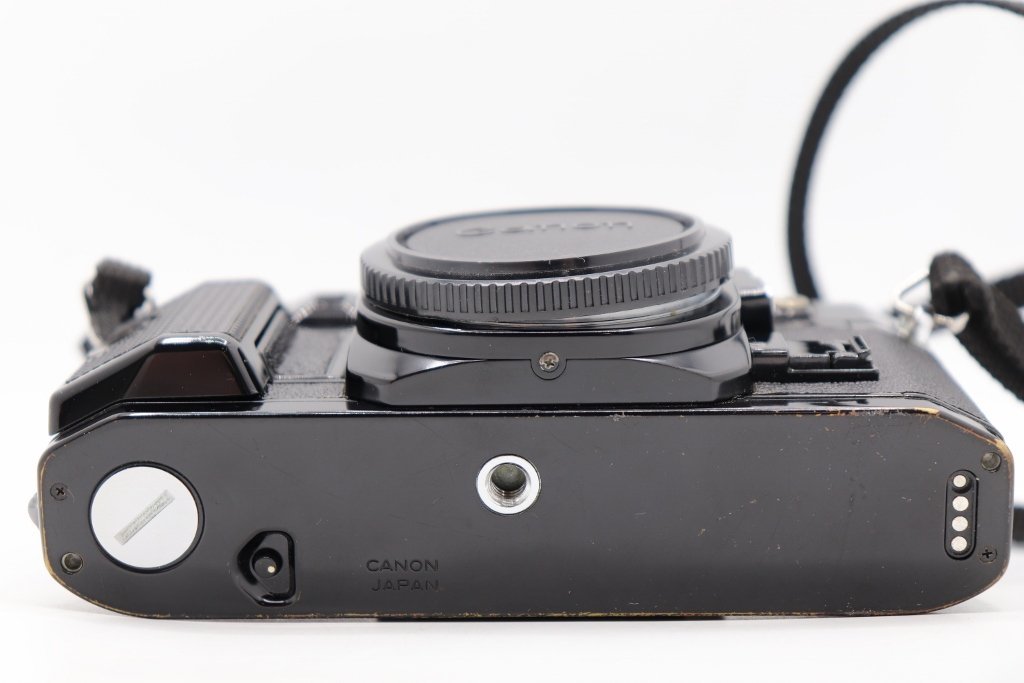 美品・名機】Canon キヤノン A-1 ブラック ボディ #2861360 美品・名機