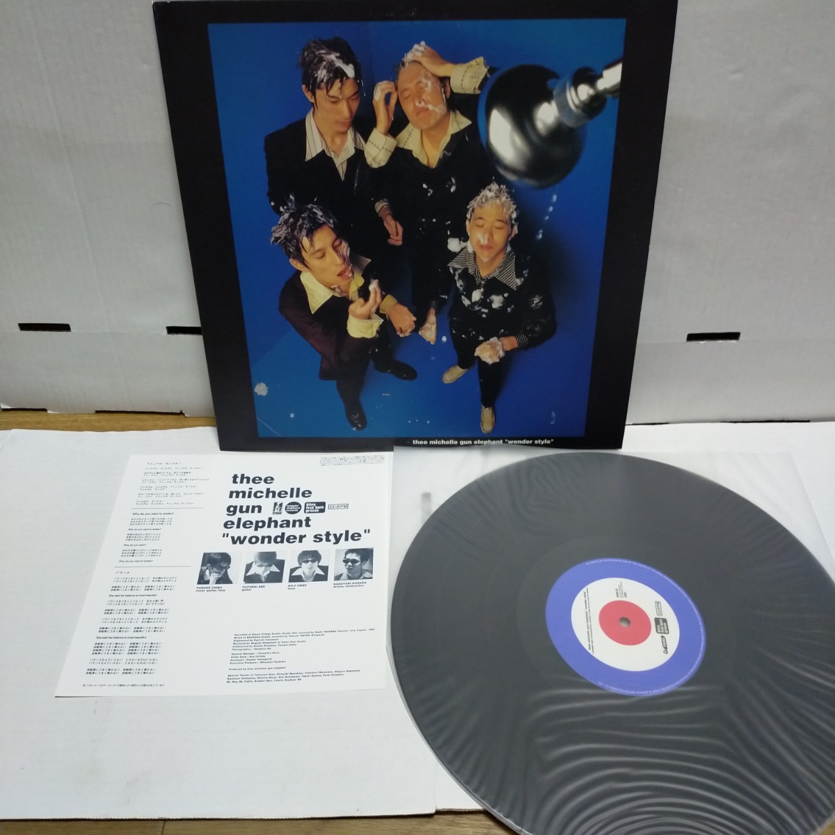 LP/THEE MICHELLE GUN ELEPHANT wonder style ミッシェルガンエレファント ワンダースタイル チバユウスケ アベフトシ The Birthday