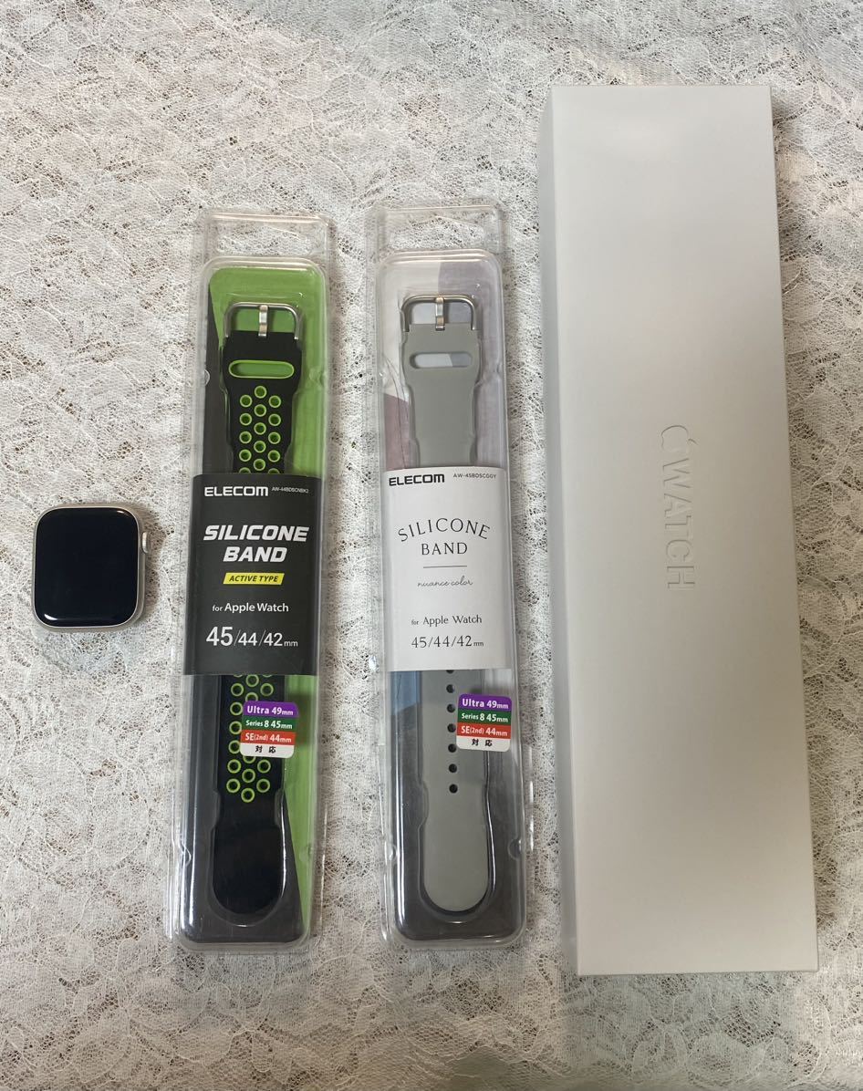 新作入荷，爆買い ○Apple Watch Series 8 GPSモデル 45mmスターライト 