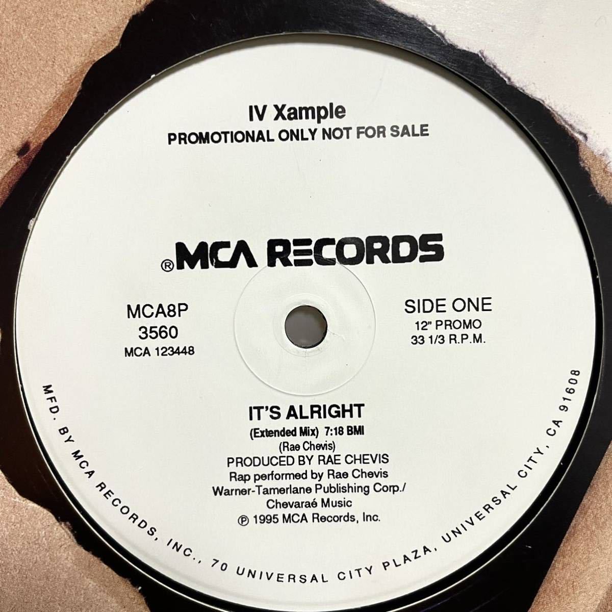 激レア US PROMO ONLY IV Xample &frasl; It's Alright !! 90's R&amp;B