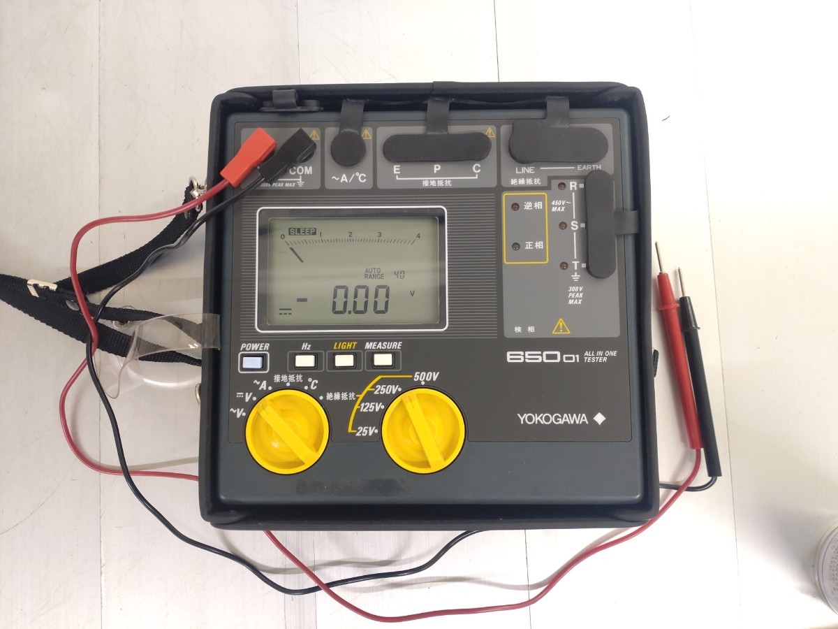 YOKOGAWA オールインワンテスター 650 01 簡易確認済み