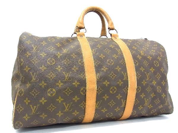 LOUIS VUITTON モノグラム スピーディ ボストンヴィンテージ 1円 LOUIS VUITTON ルイヴィトン ヴィンテージ モノグラム キーポル50