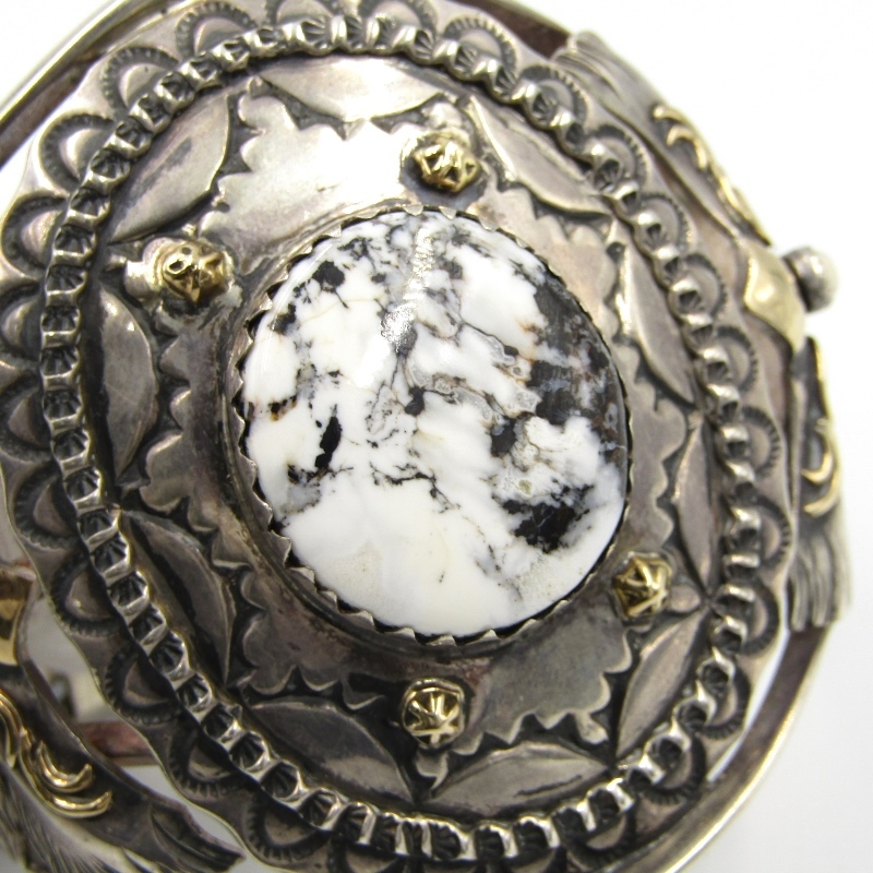 ビッグハンド big hand バングル ホワイトバッファロー ブレスレット