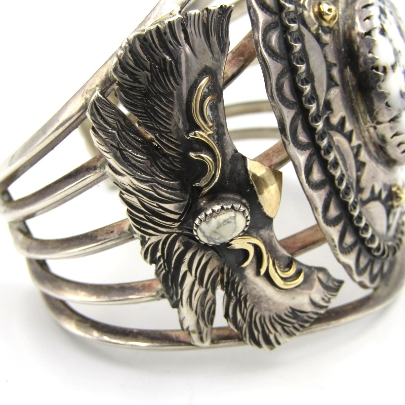 ビッグハンド big hand バングル ホワイトバッファロー ブレスレット