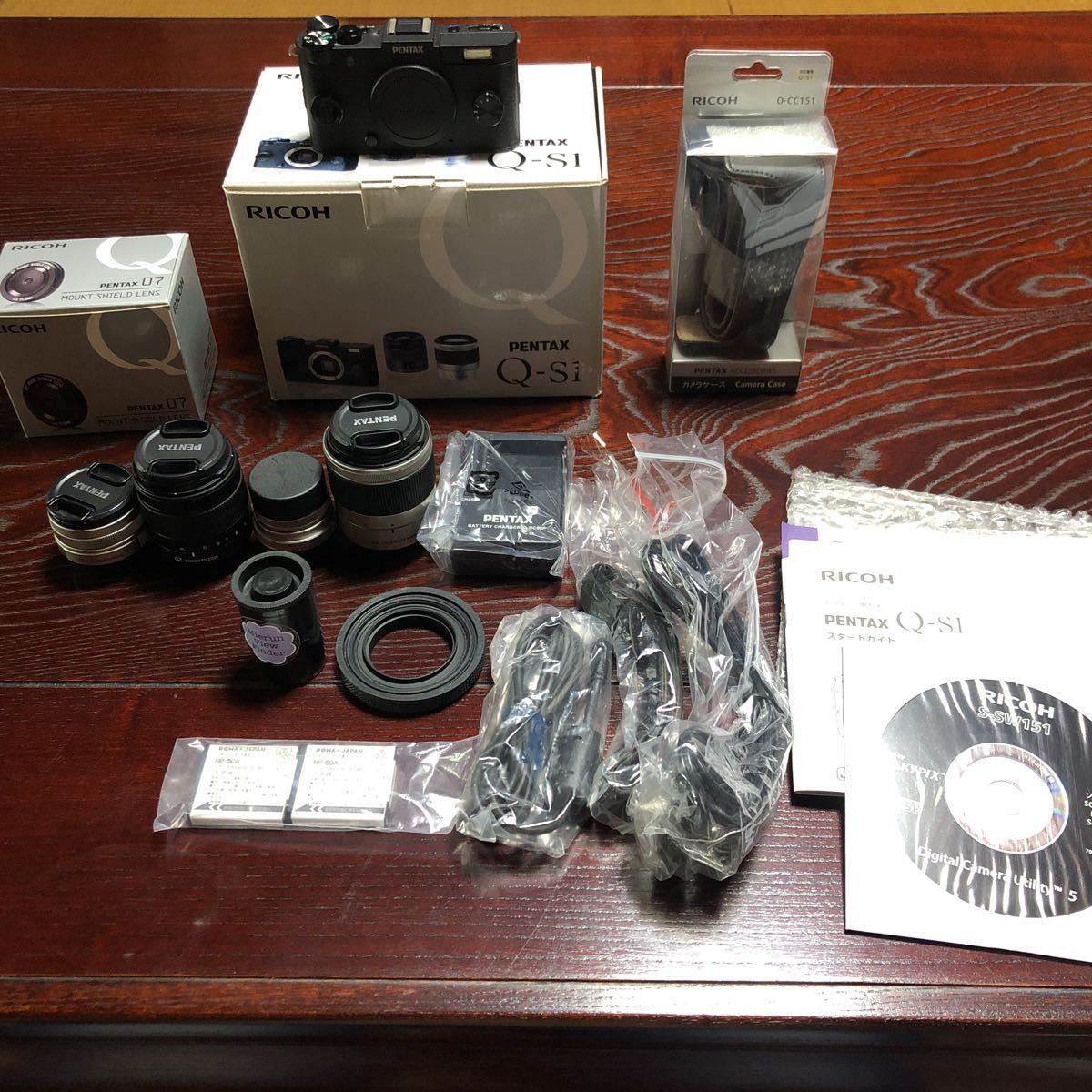 動作確認済み］PENTAX Q-S1 ダブルズームキット ブラック 公式