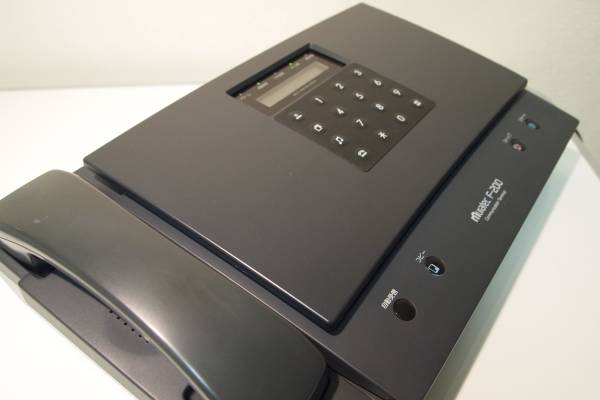 ムラテックMURATEC F-200 B4送受信対応 感熱紙FAX 村田機械製